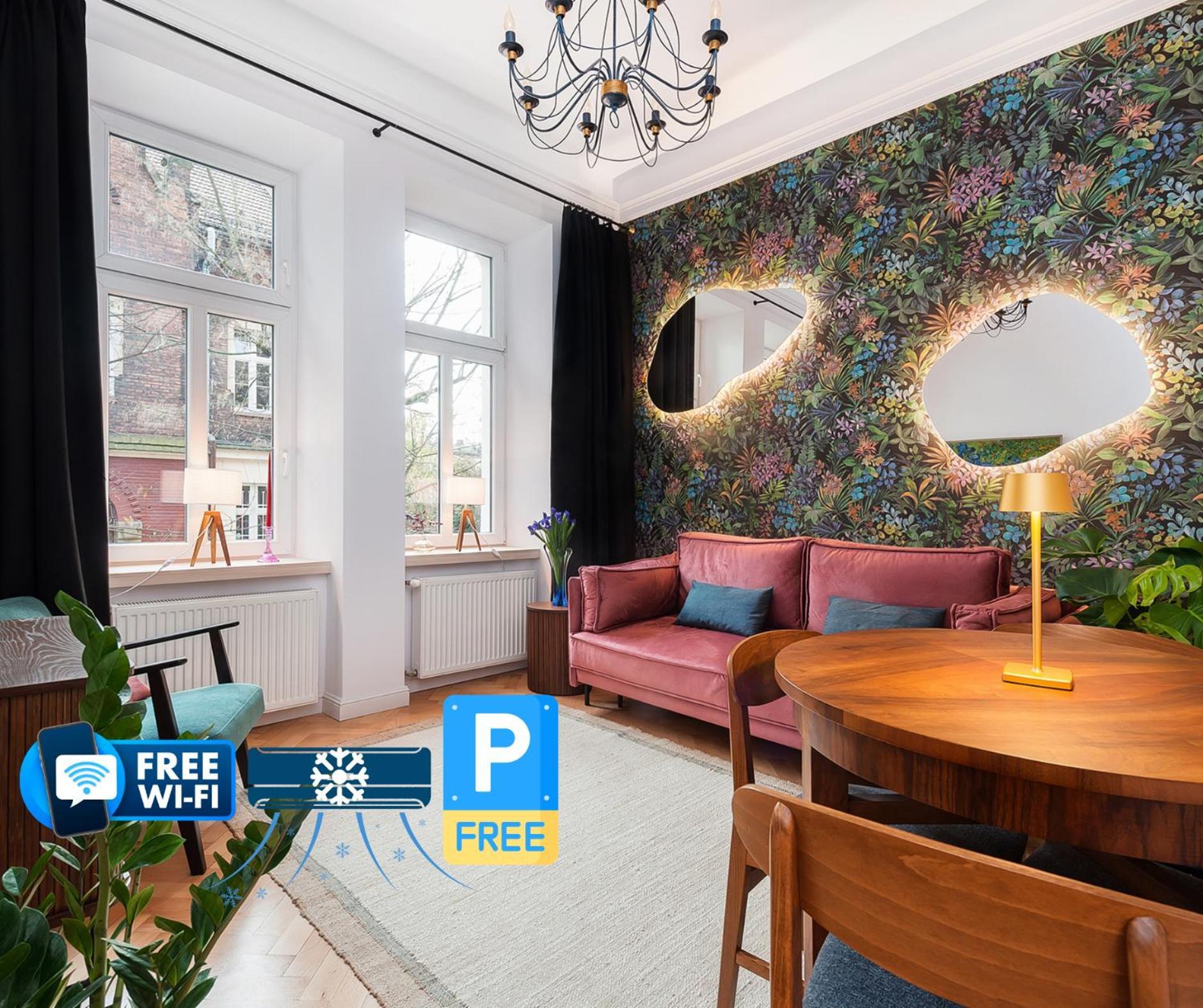 Appartement Flora Design Old Town- Free Parking à Cracovie Extérieur photo